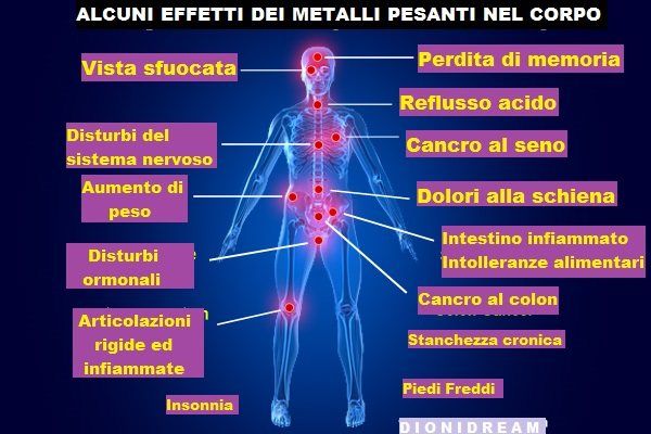 metalli nel corpo