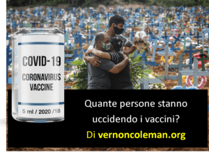 AGGIORNATO - Quante persone stanno uccidendo i vaccini?