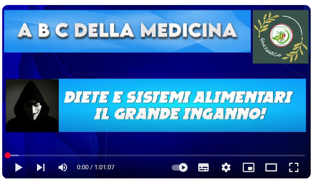 DIETE E SISTEMI ALIMENTARI IL GRANDE INGANNO!